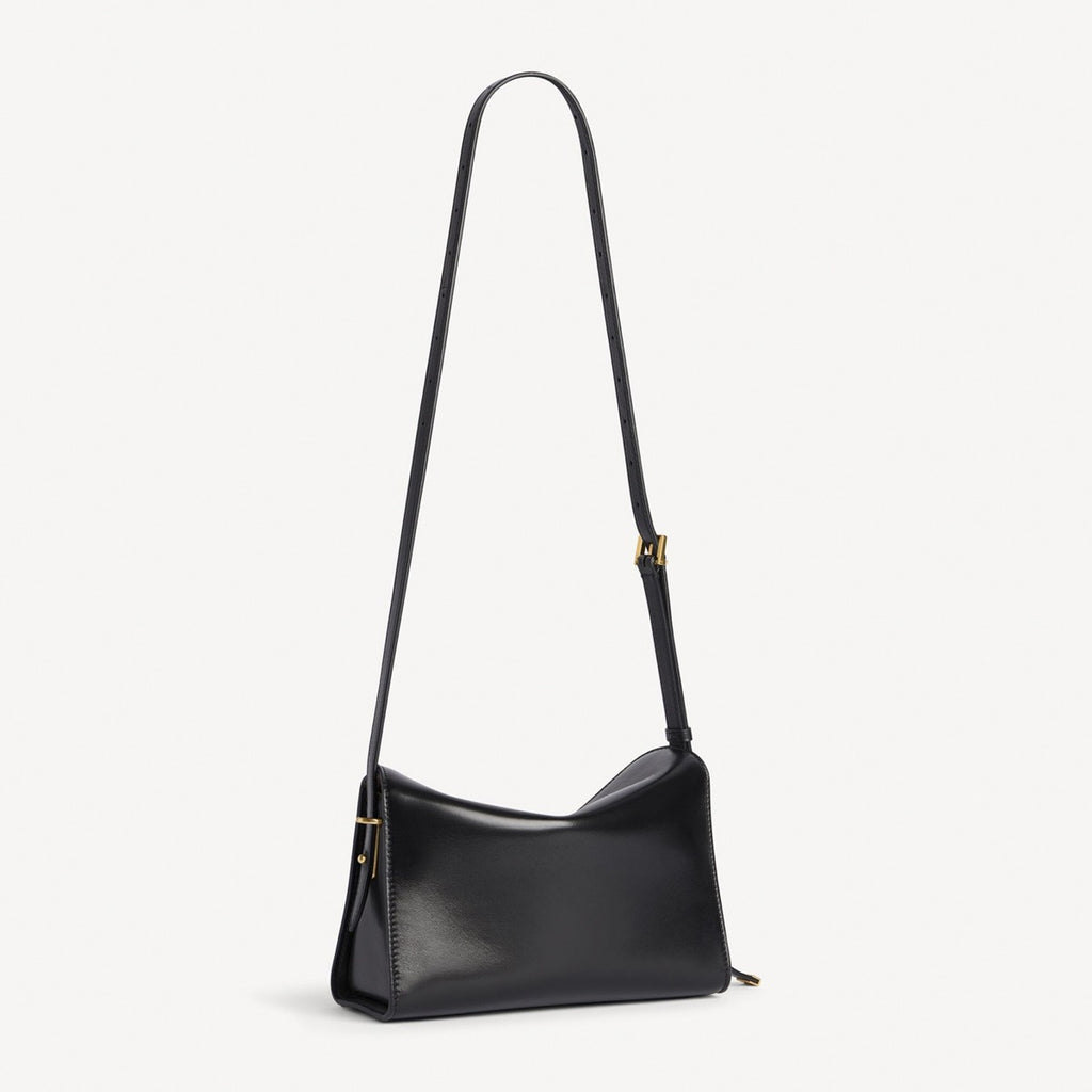 Balenciaga Women's Lamb Leather Le 7 Nano Bag in Black