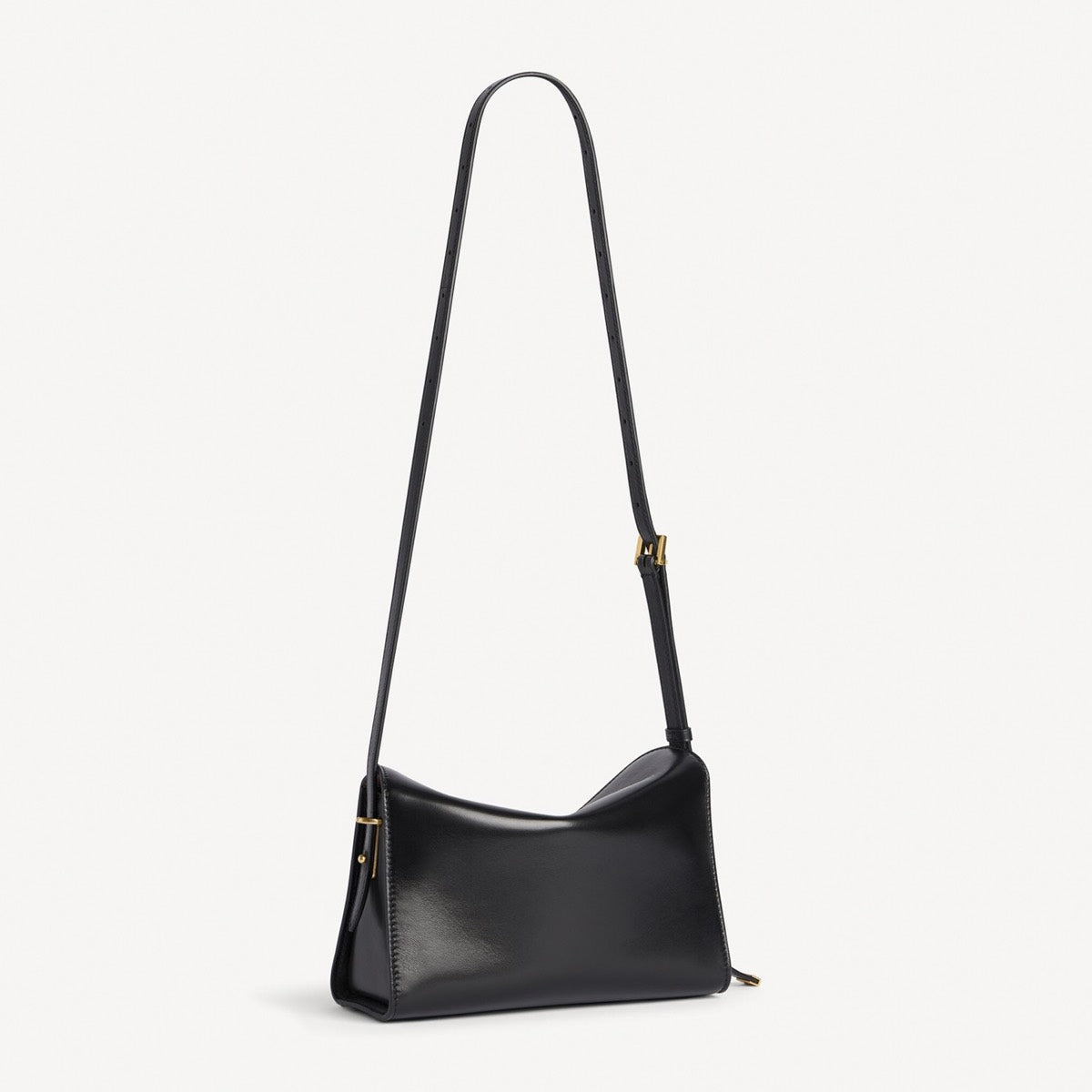 Balenciaga Women's Lamb Leather Le 7 Nano Bag in Black