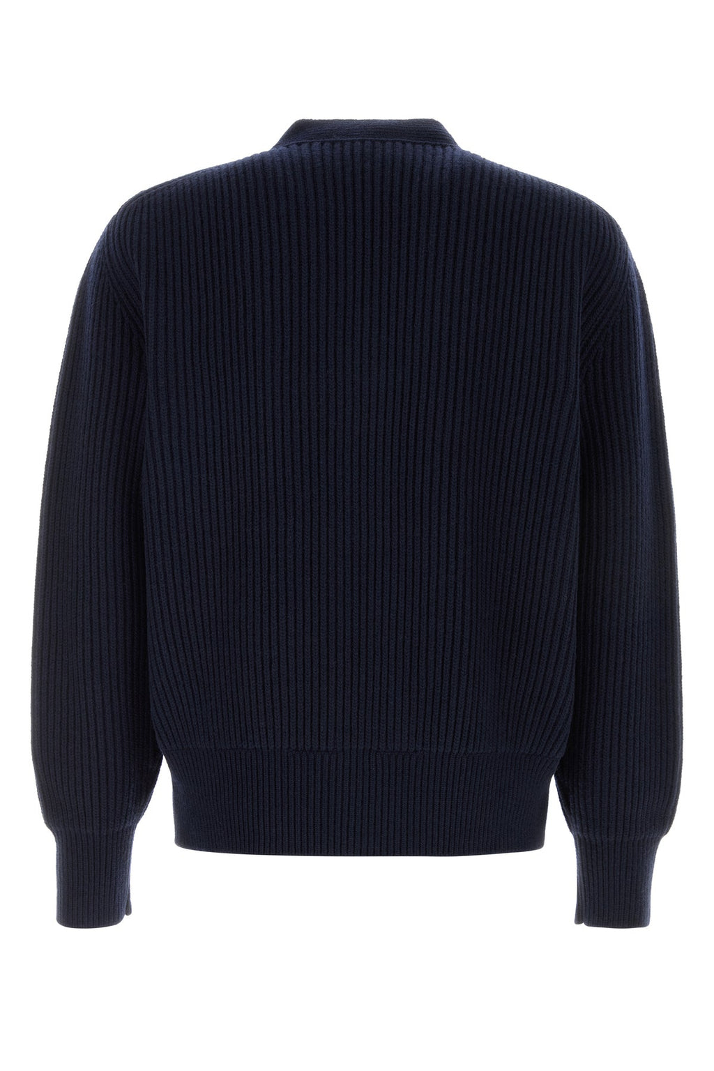 Bottega Veneta Men's Wool Blend Cardigan in Navy Blue - image 2