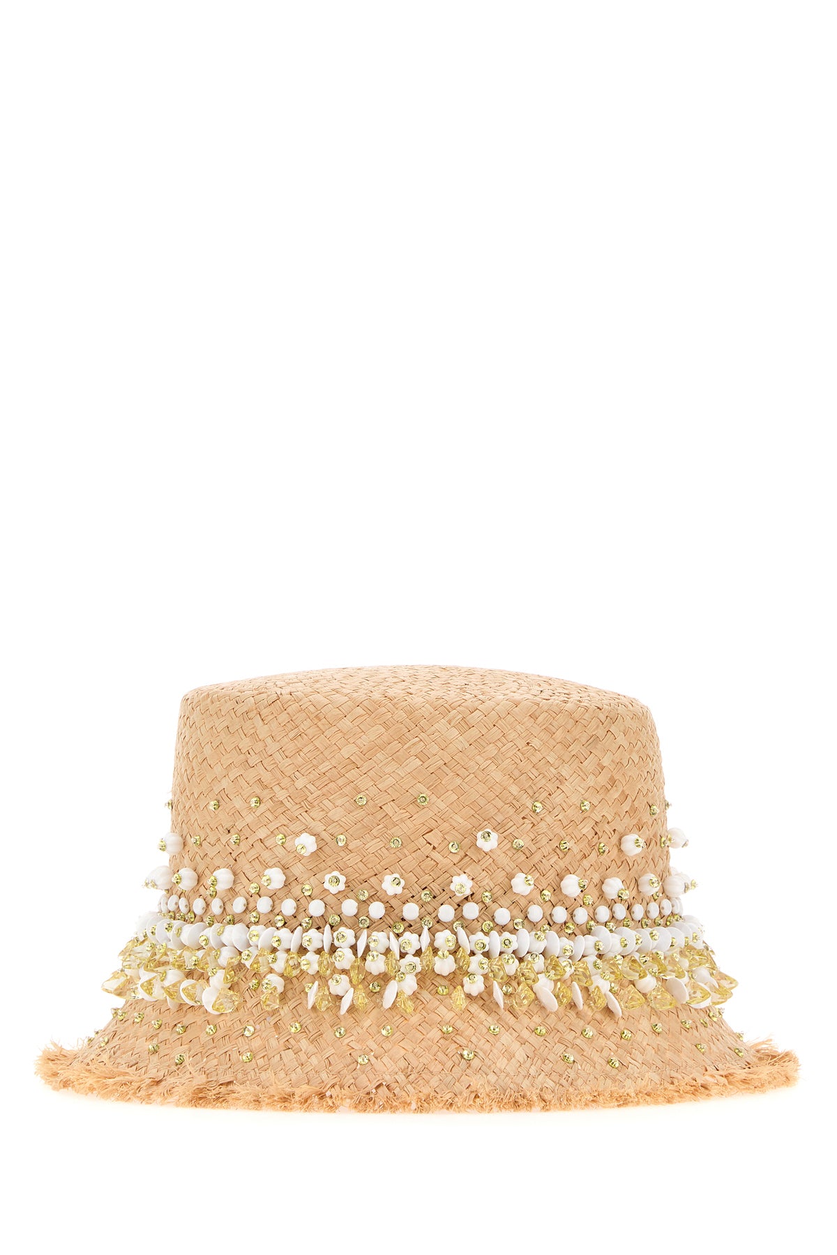 Prada Women's Raffia Bucket Hat - image 2