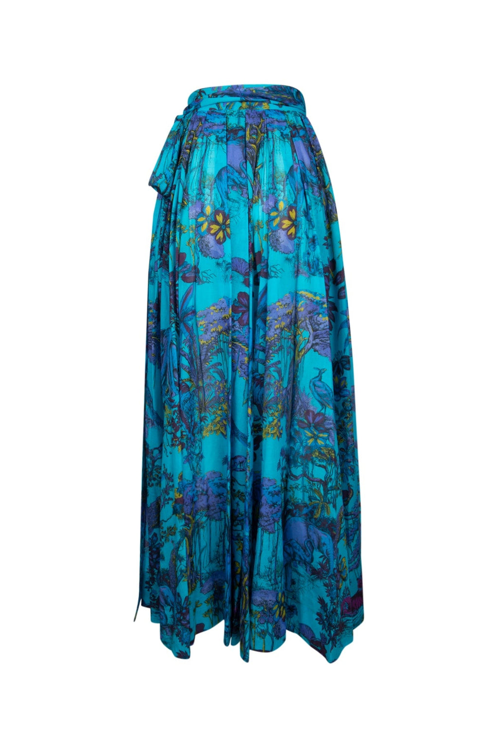 Dior Women's Printed Midi Skirt in Turquoise - image 2