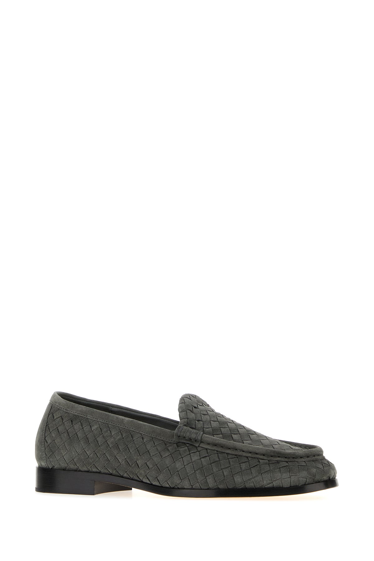 Bottega Veneta Men's Suede Silenzio Loafers in Grey - image 2