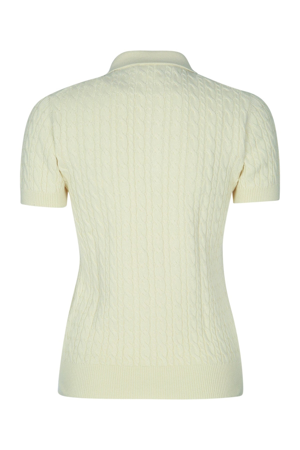 Dior Women's Cable Knit Polo in Cream - image 2