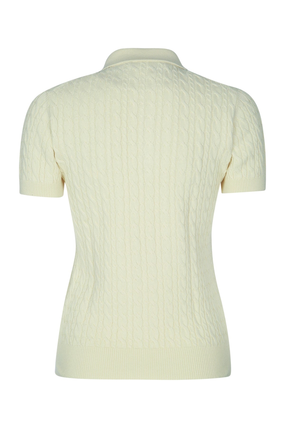 Dior Women's Cable Knit Polo in Cream - image 2