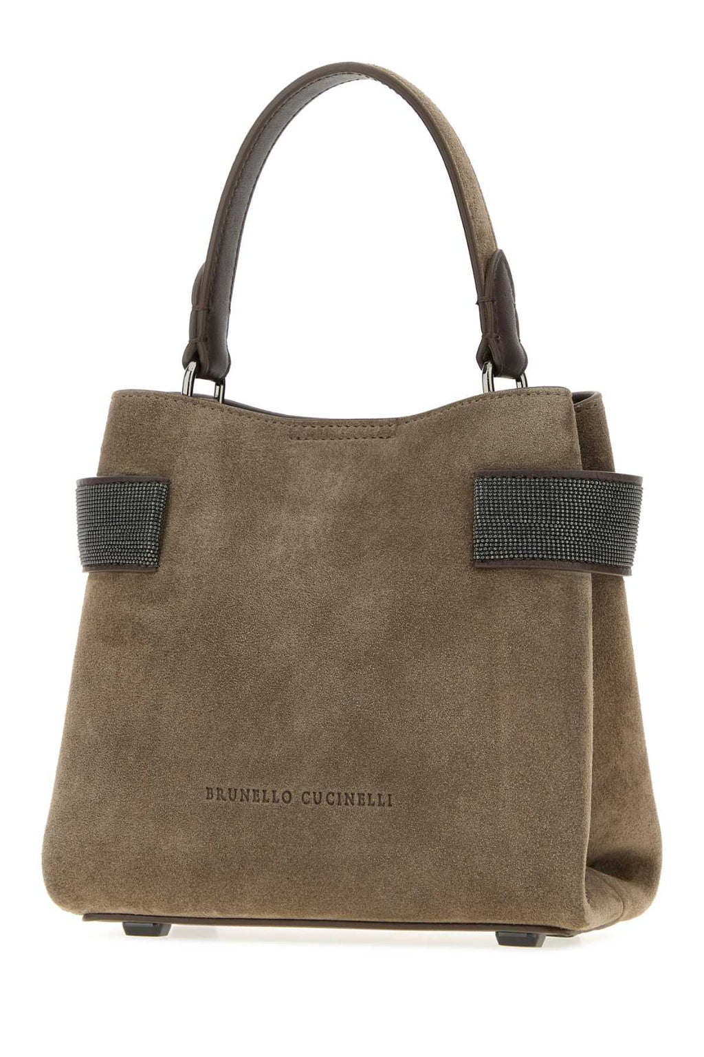 Brunello Cucinelli Women's Suede Tote in Taupe - image 2