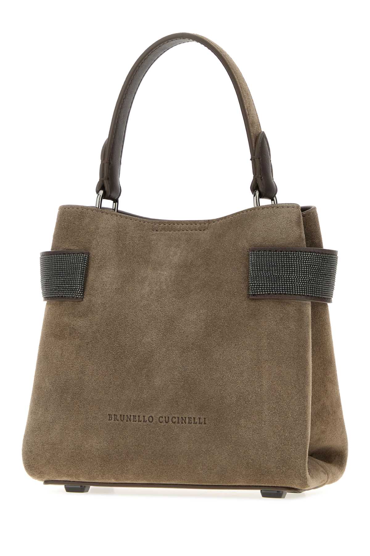 Brunello Cucinelli Women's Suede Tote in Taupe - image 2