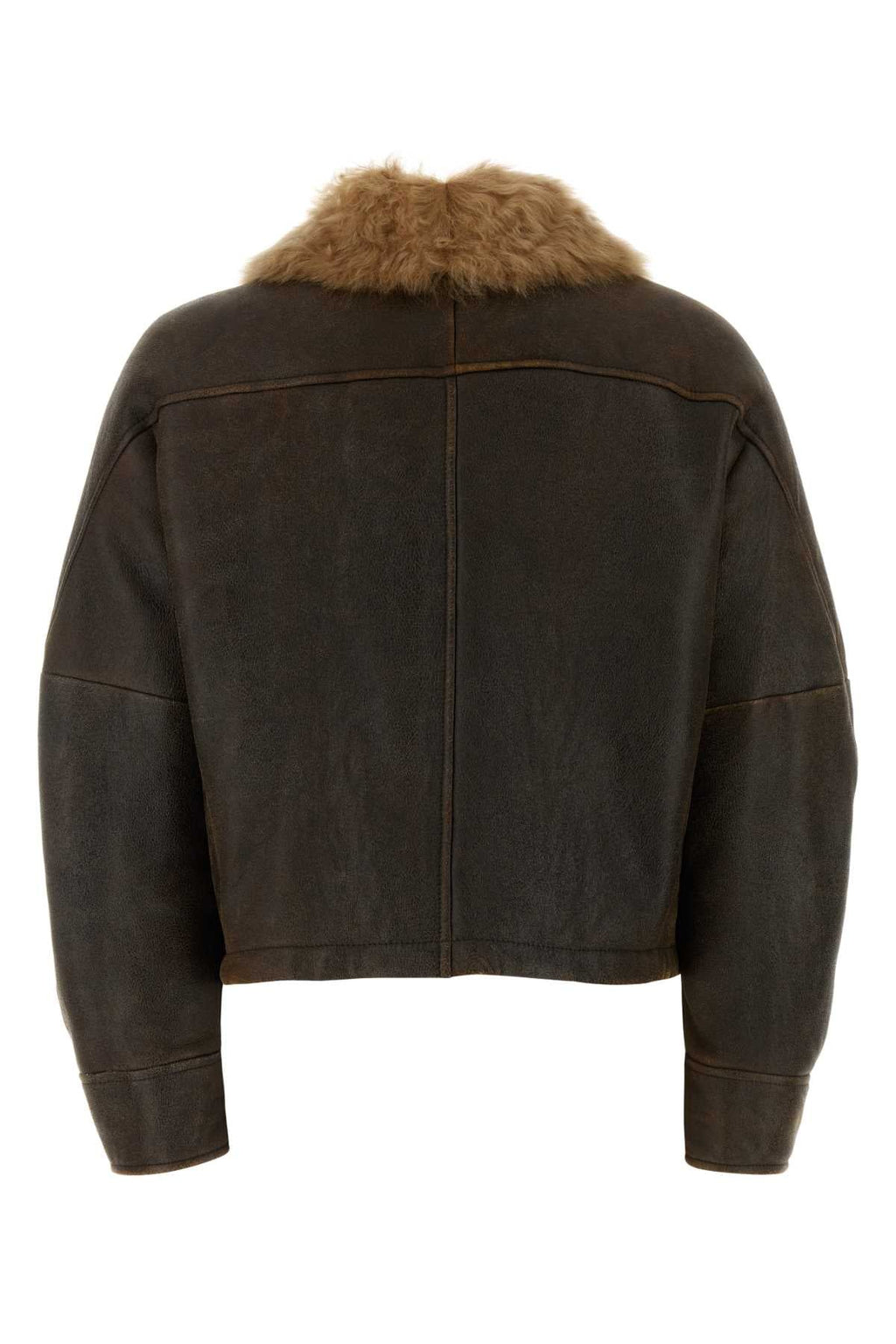 Brunello Cucinelli Women's Shearling Fur Jacket in Brown - image 2