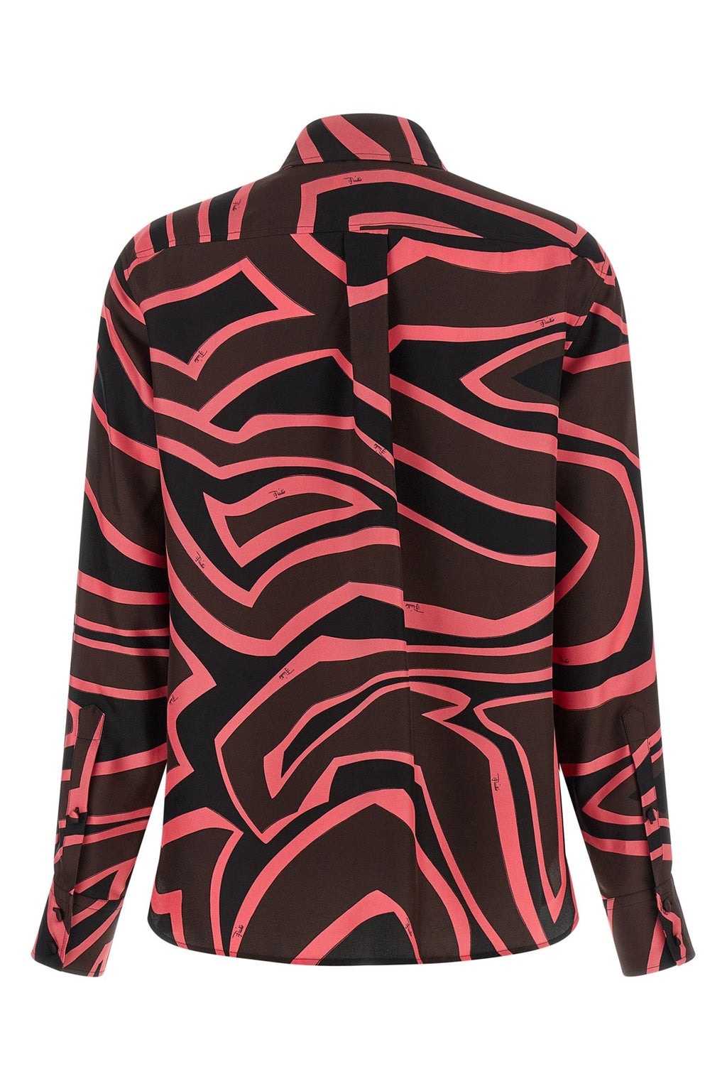 Pucci Women's Pink Labirinto Silk Twill Shirt - image 2
