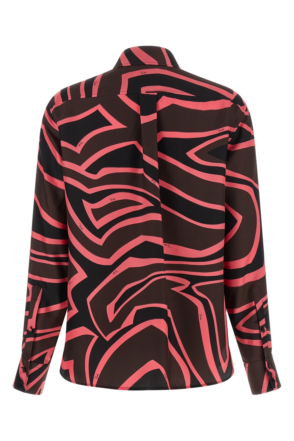 Pucci Women's Pink Labirinto Silk Twill Shirt - image 2