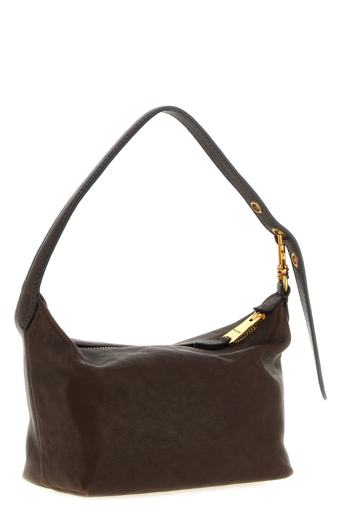 Miu Miu Women's Nappa Aviator Pouch in Brown - image 2