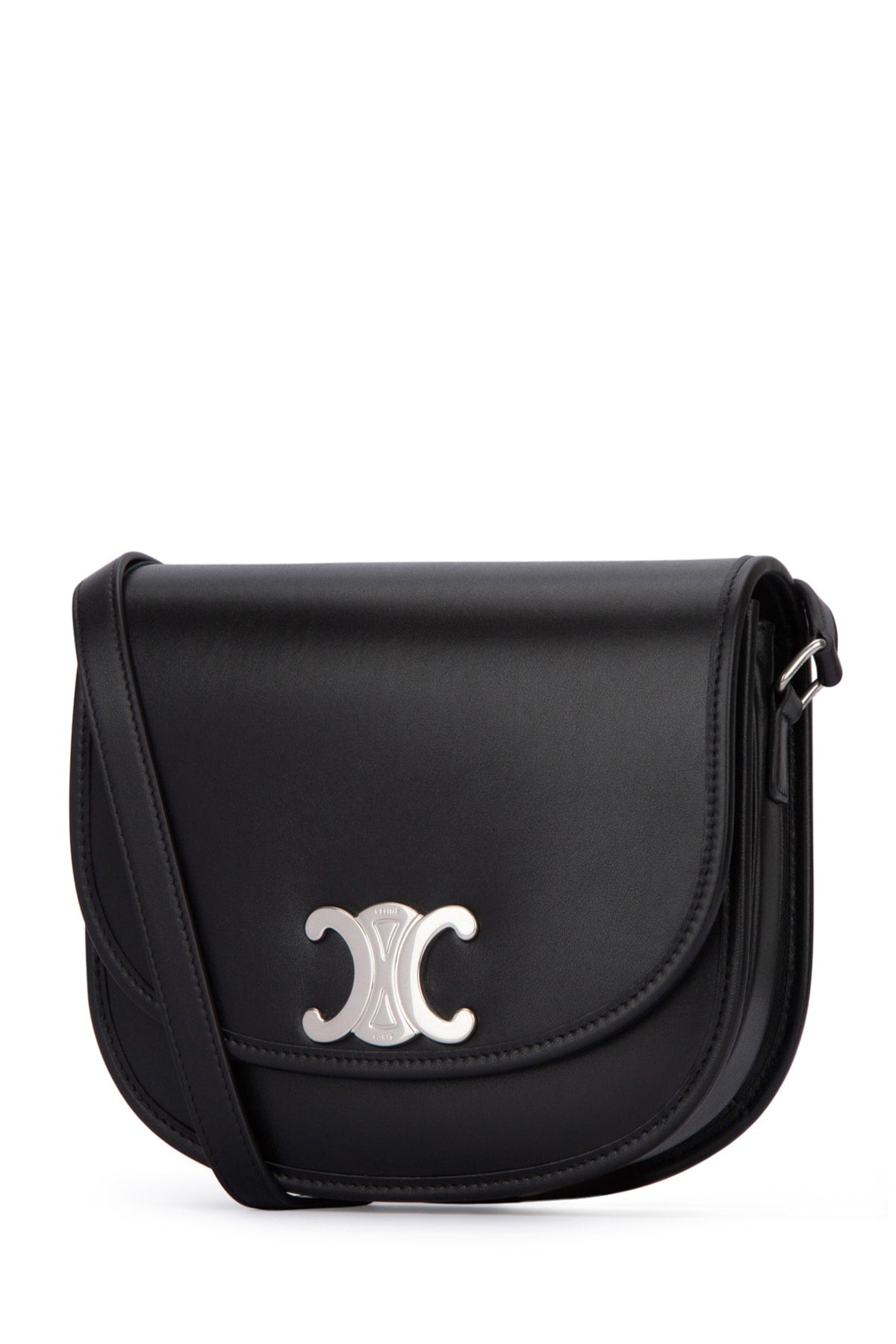 Celine Men's Besace Triomphe Medium Bag in Black - image 2