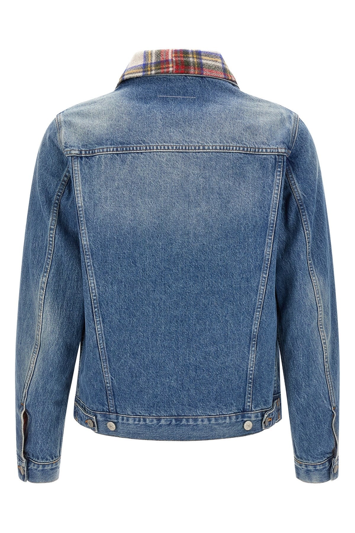 MM6 Maison Margiela Men's Denim Jacket in Blue - view 2