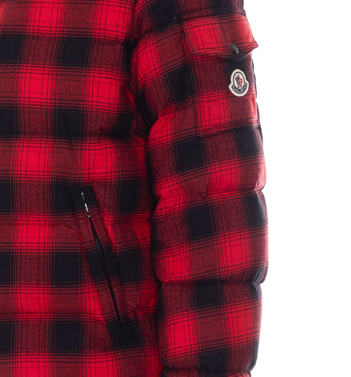 Moncler Men's Down Airor Jacket in Red