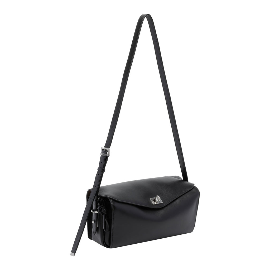 Balenciaga Women's Lamb Leather Le 7 Medium Bag in Black