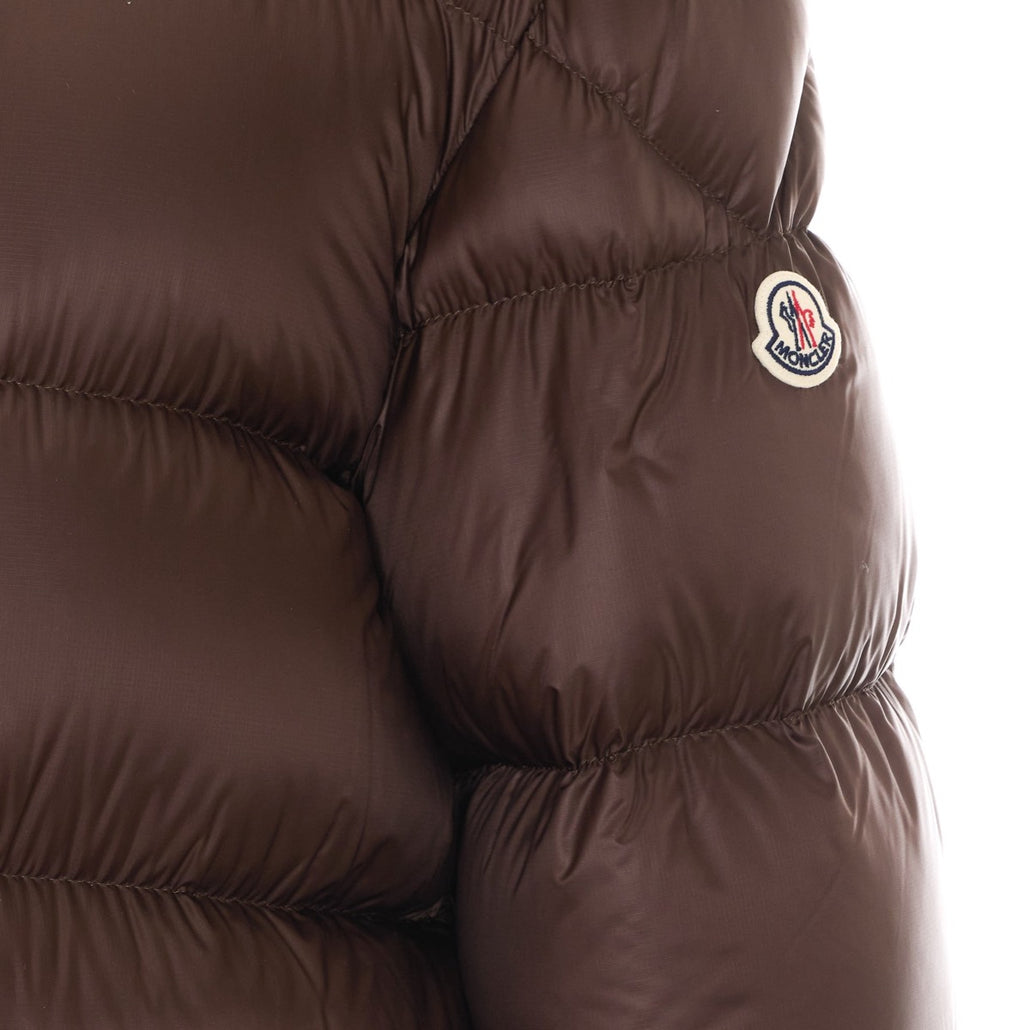 Moncler Men's Down Orelith Jacket in Brown