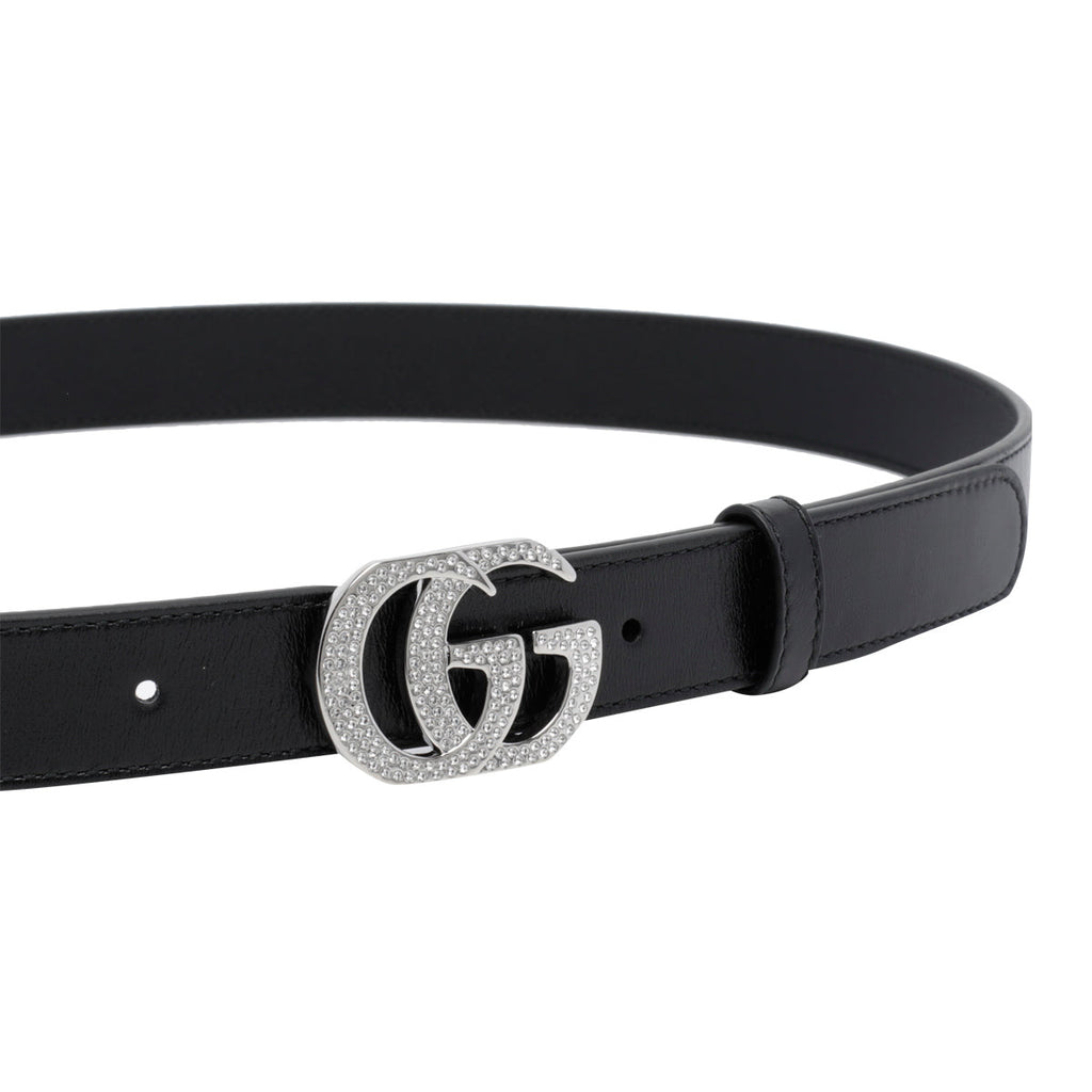 Gucci Women's Calf Leather Belt in Black