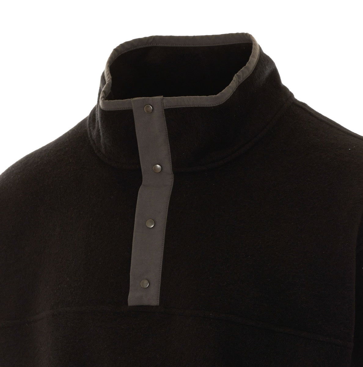 The Row Men's Silk Cotton Sweater in Black