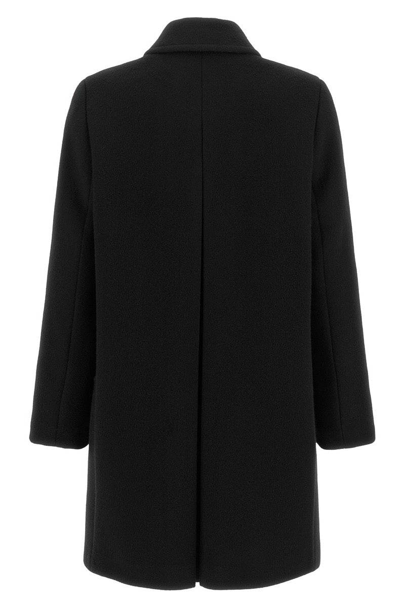 Burberry Women's Wool Cashmere Coat in Black