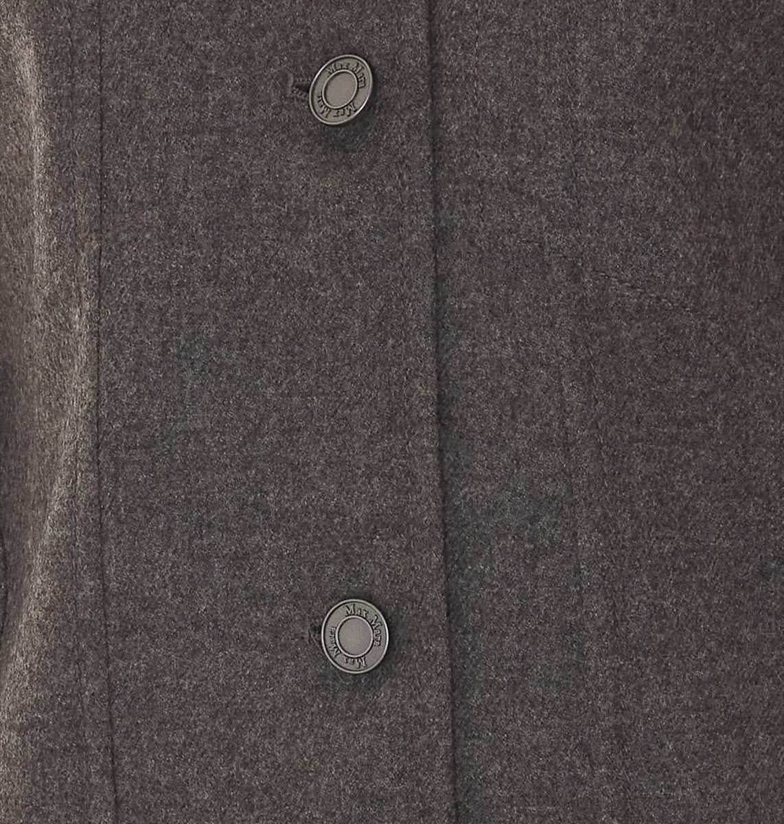 Max Mara Women's Virgin Wool Trucker Jacket in Grey