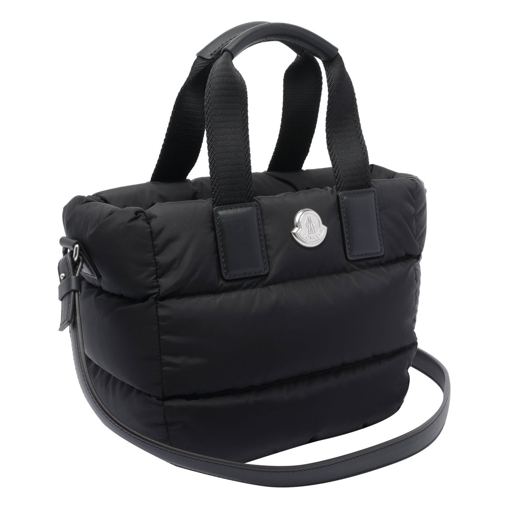 Moncler Women's Polyamide Down Tote Bag in Black
