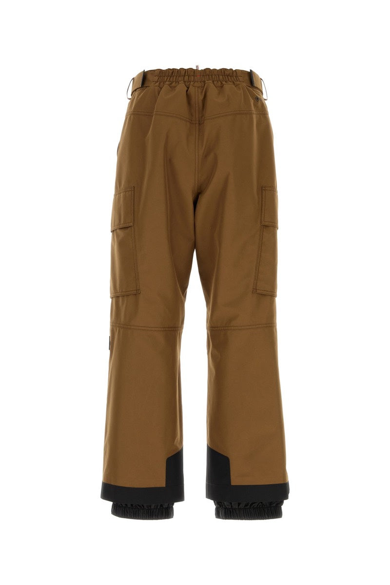 Moncler Grenoble Men's GORE-TEX Ski Pants in Brown