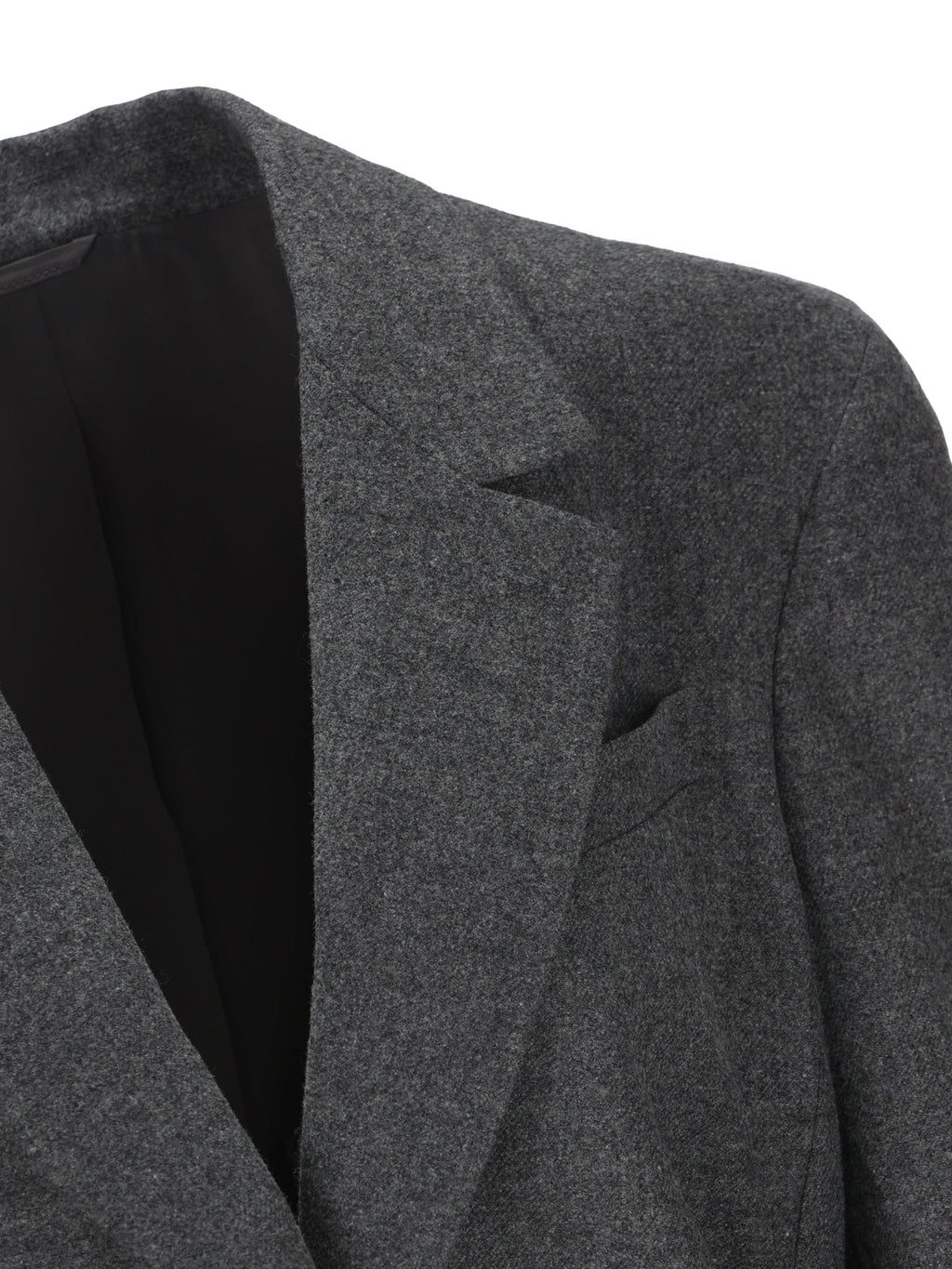 Brunello Cucinelli Women's Wool Blazer in Dark Grey - view 3