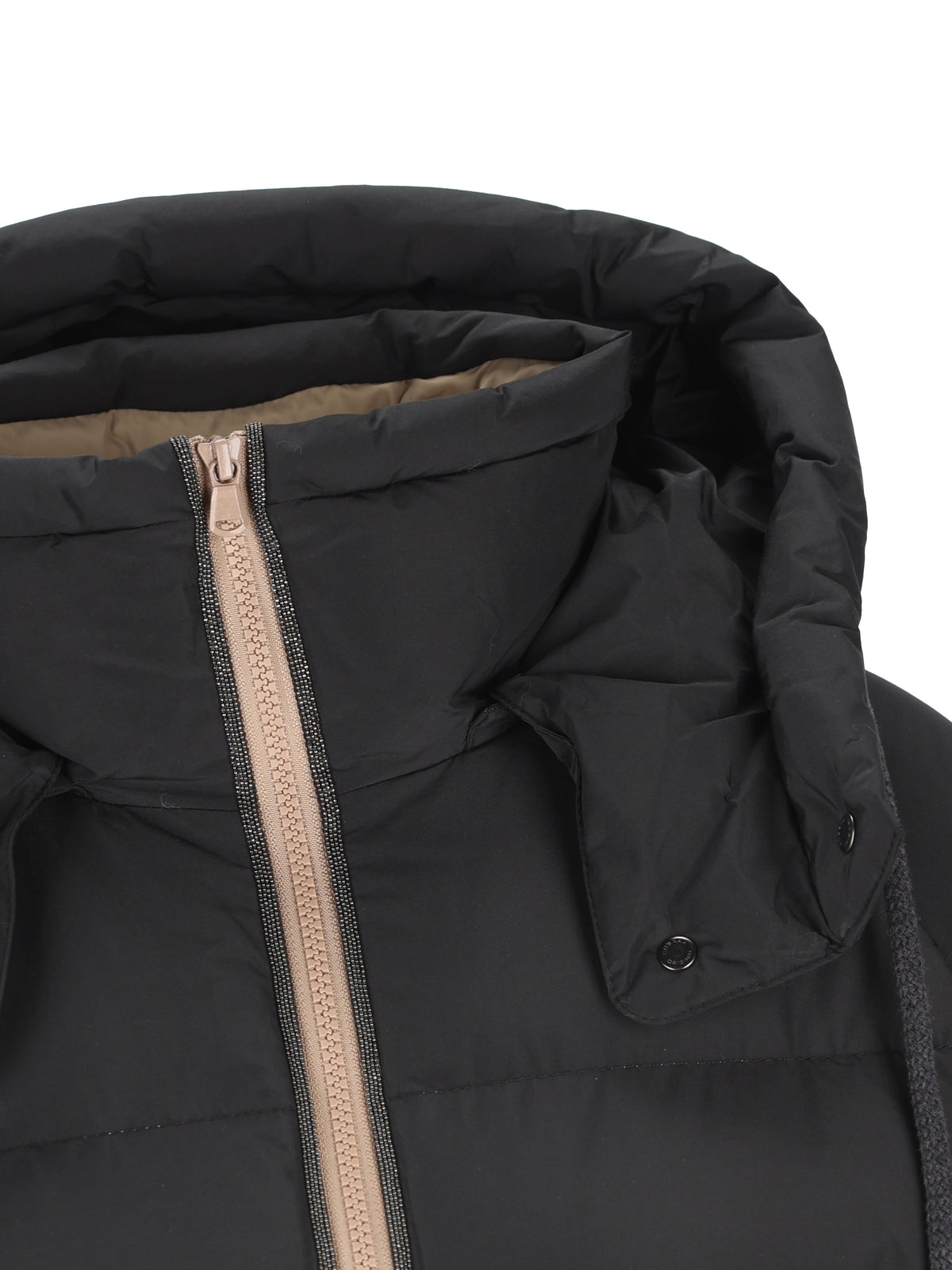 Brunello Cucinelli Women's Down Jacket in Black - view 3