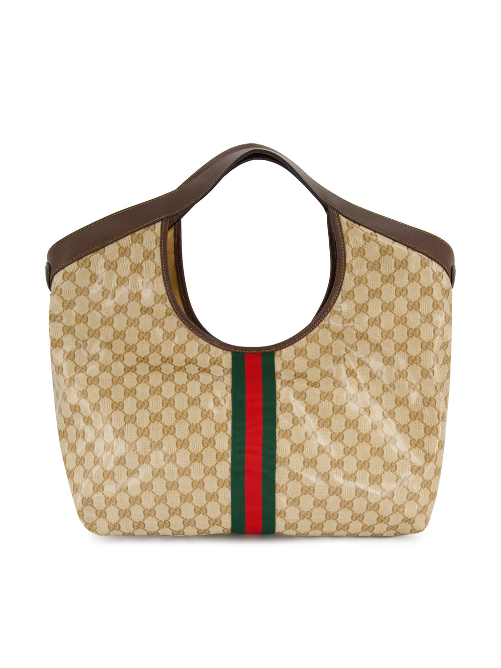 Gucci Women's Giglio Canvas Tote Bag in Beige - view 3