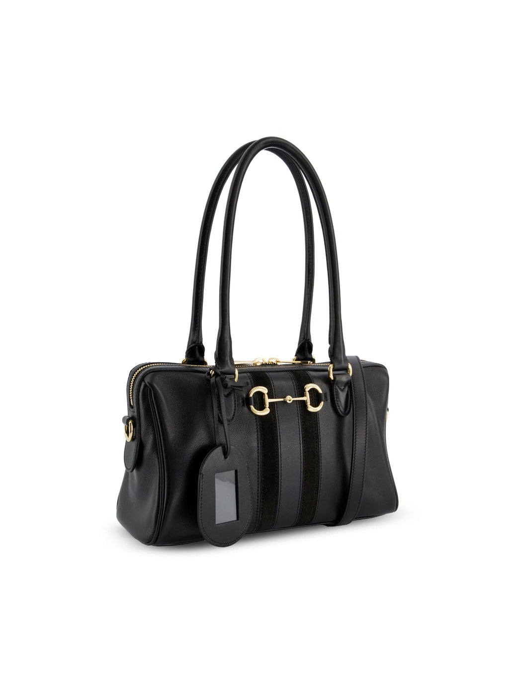 Gucci Women's Borsetto Medium Leather Bag in Black - view 3