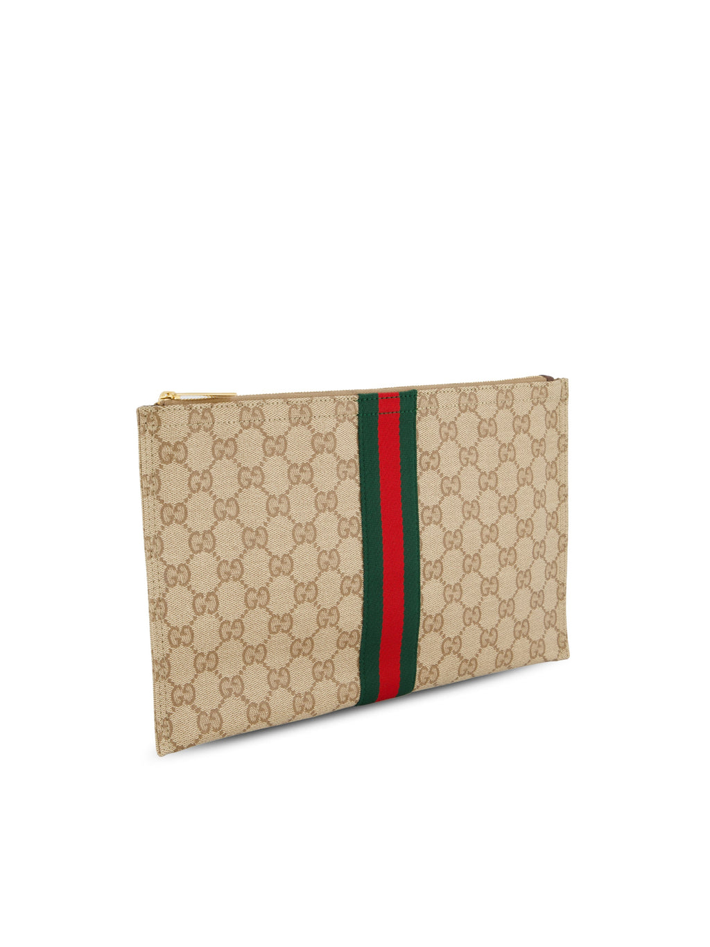 Gucci Women's GG Canvas Pouch in Beige - view 3