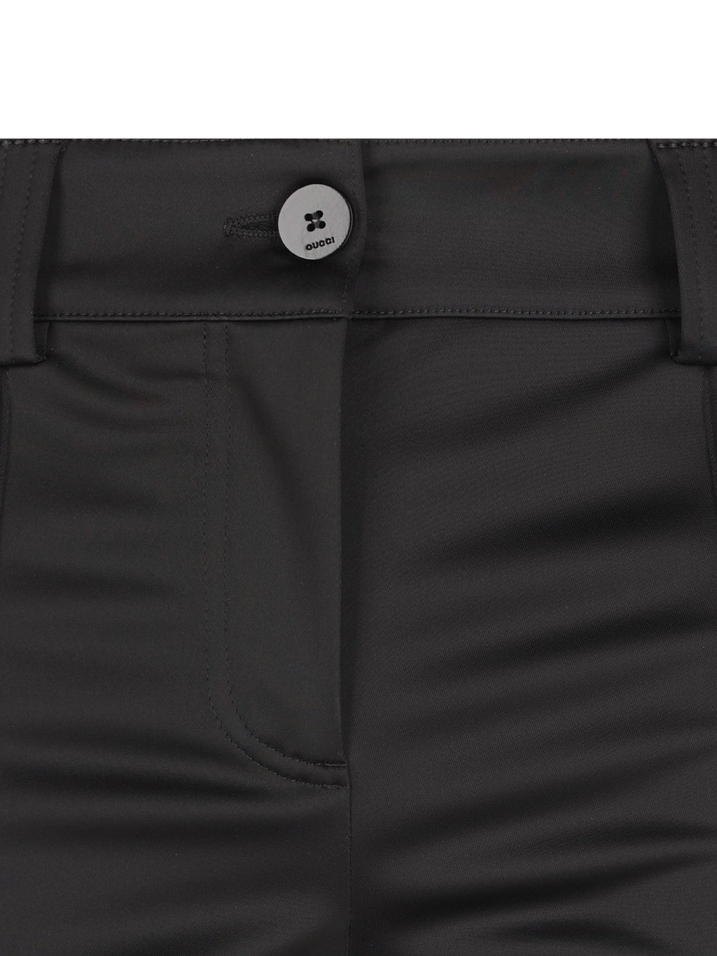 Gucci Women's Acetate Duchesse Trousers in Black - view 3