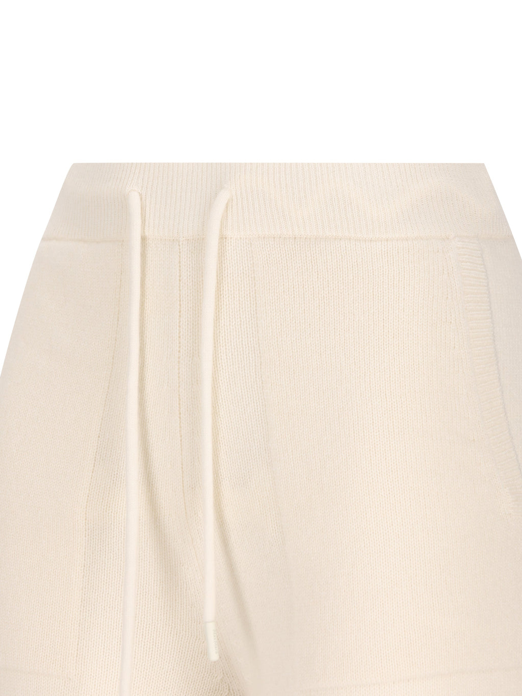 Max Mara Women's Wide Cashmere Trousers in White - view 3