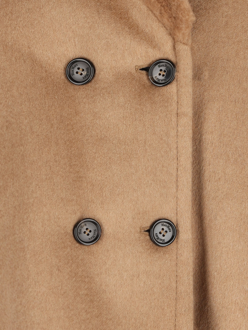 Max Mara Women's Pure Camel Cape in Camel - view 3
