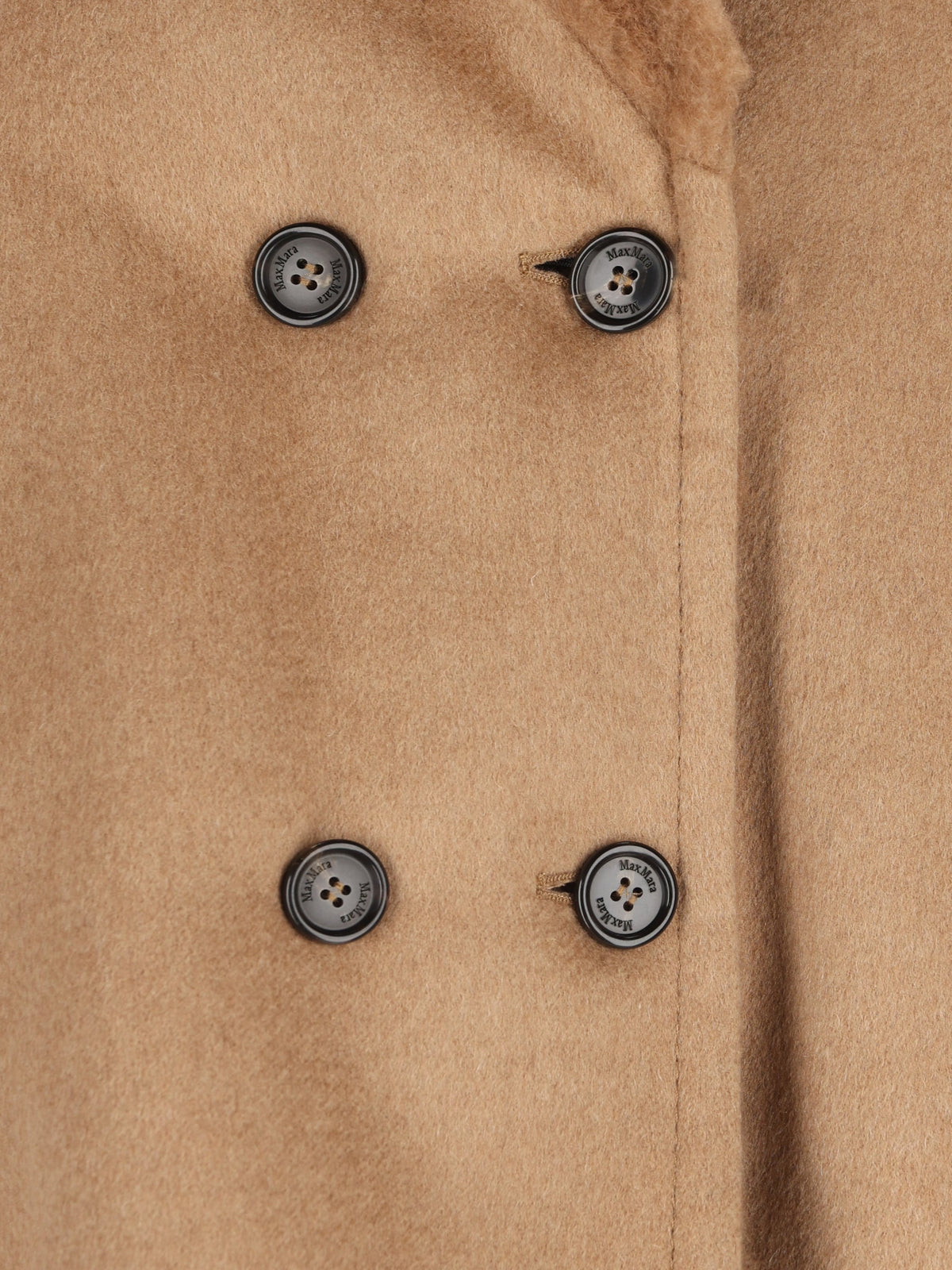 Max Mara Women's Pure Camel Cape in Camel - view 3