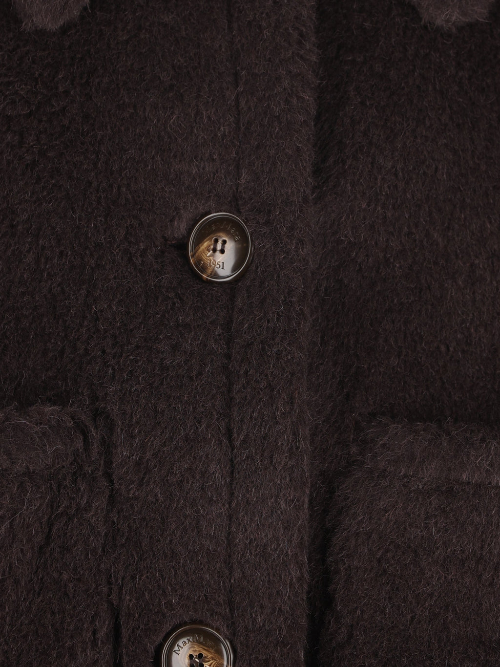 Max Mara Women's Teddy Alpaca Cape in Brown - view 3