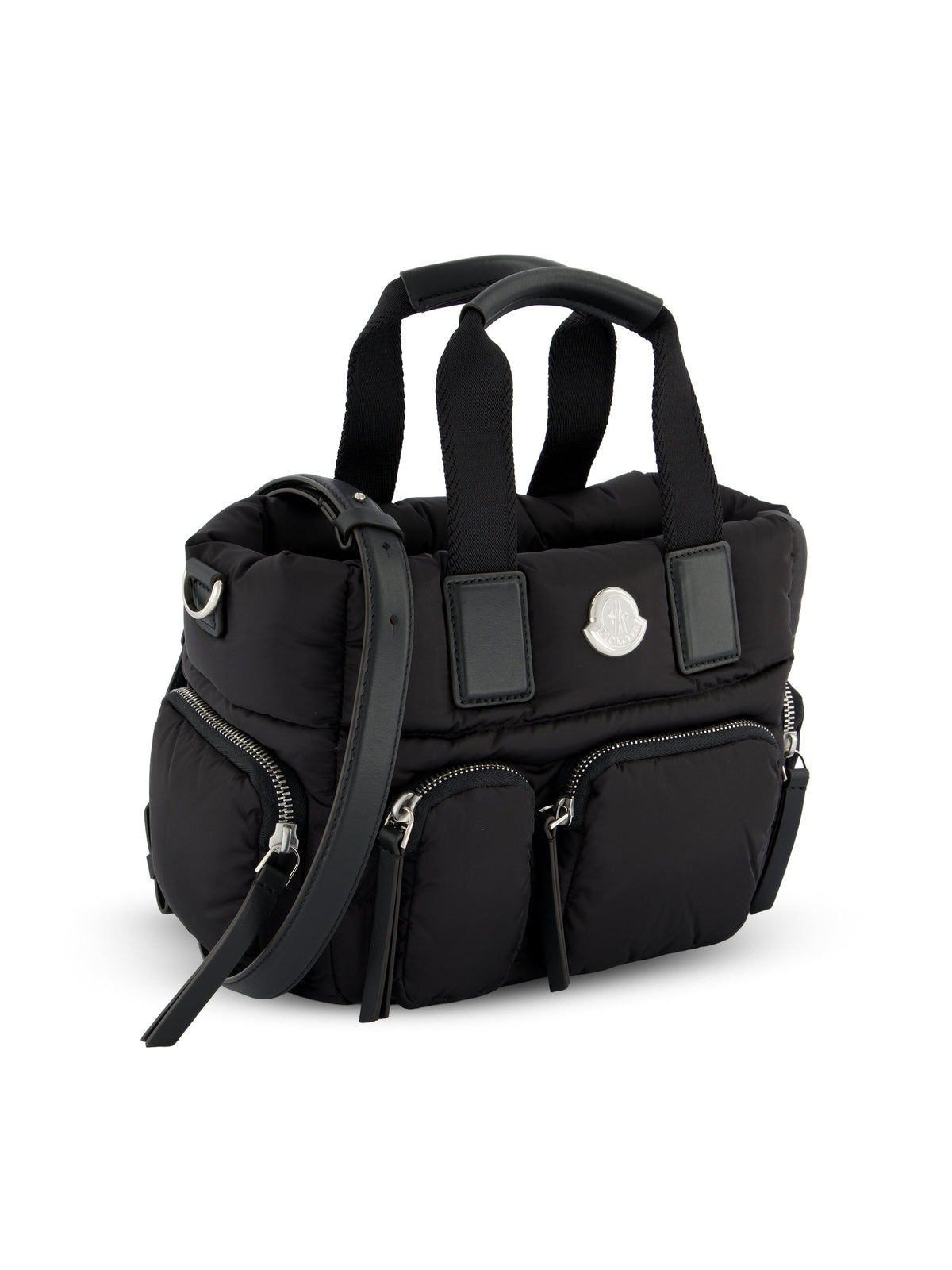 Moncler Women's Caradoc Nylon Tote Bag in Black - view 3