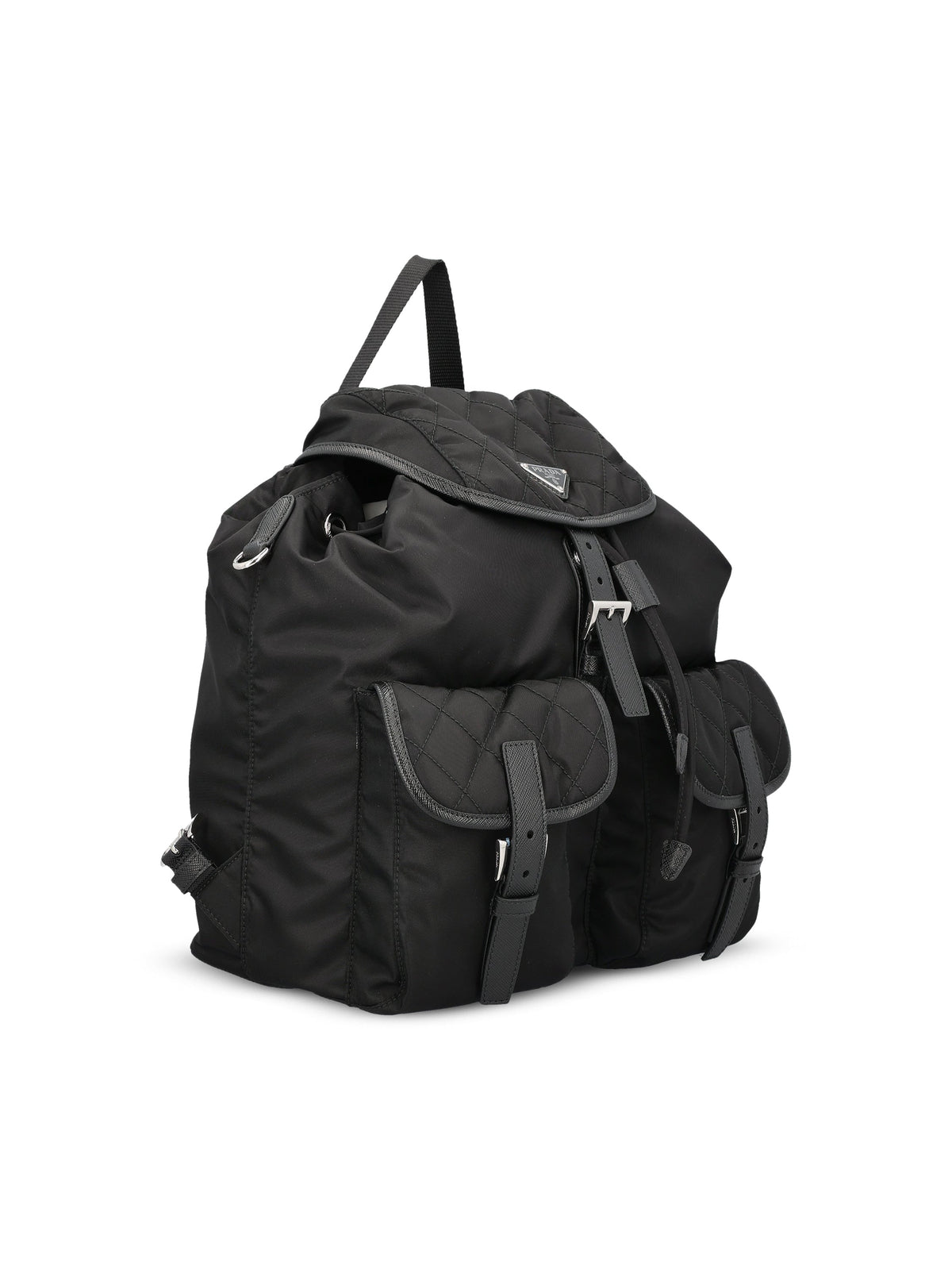 Prada Women's Re-Nylon Backpack in Black - view 3