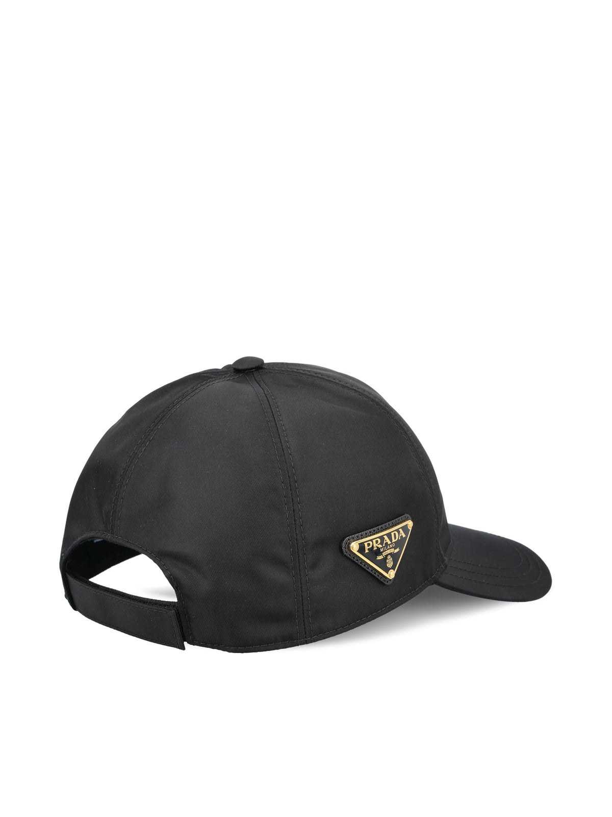 Prada Women's Re-Nylon Baseball Cap in Black - view 3