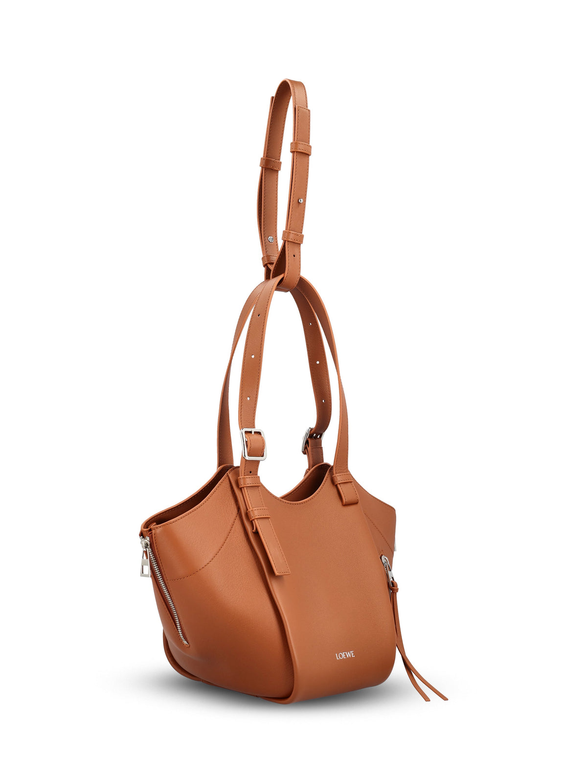 Loewe Women's Hammock Flip Leather Bag in Brown - view 3