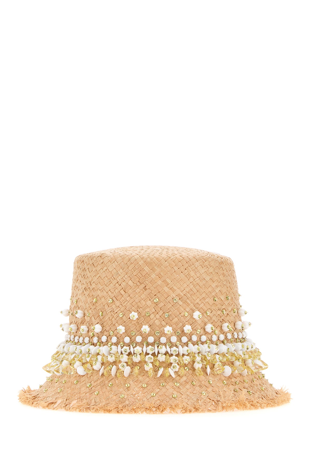 Prada Women's Raffia Bucket Hat - image 3