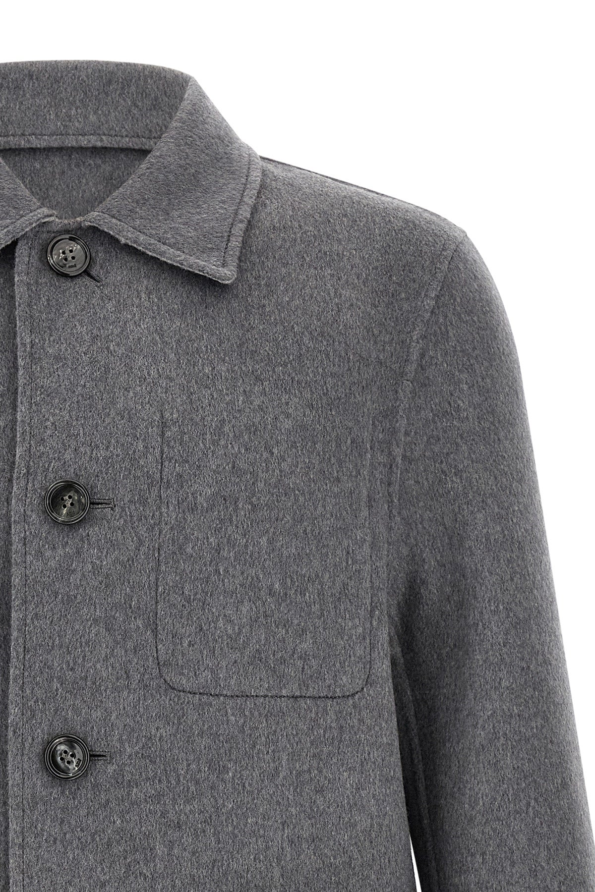 Ami Paris Men's Grey Boxy Jacket - image 3