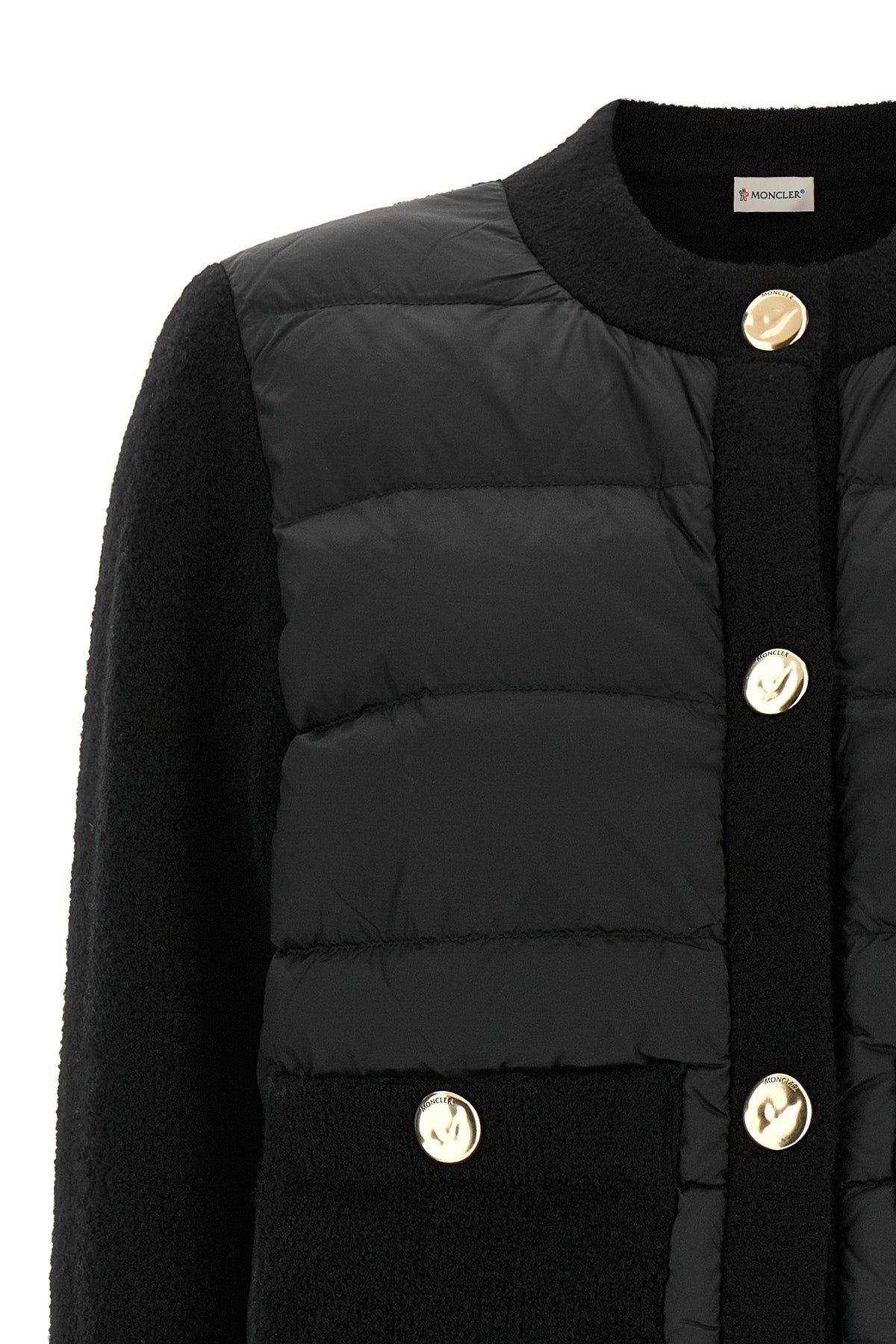 Moncler Women's Padded Cardigan in Black - image 3