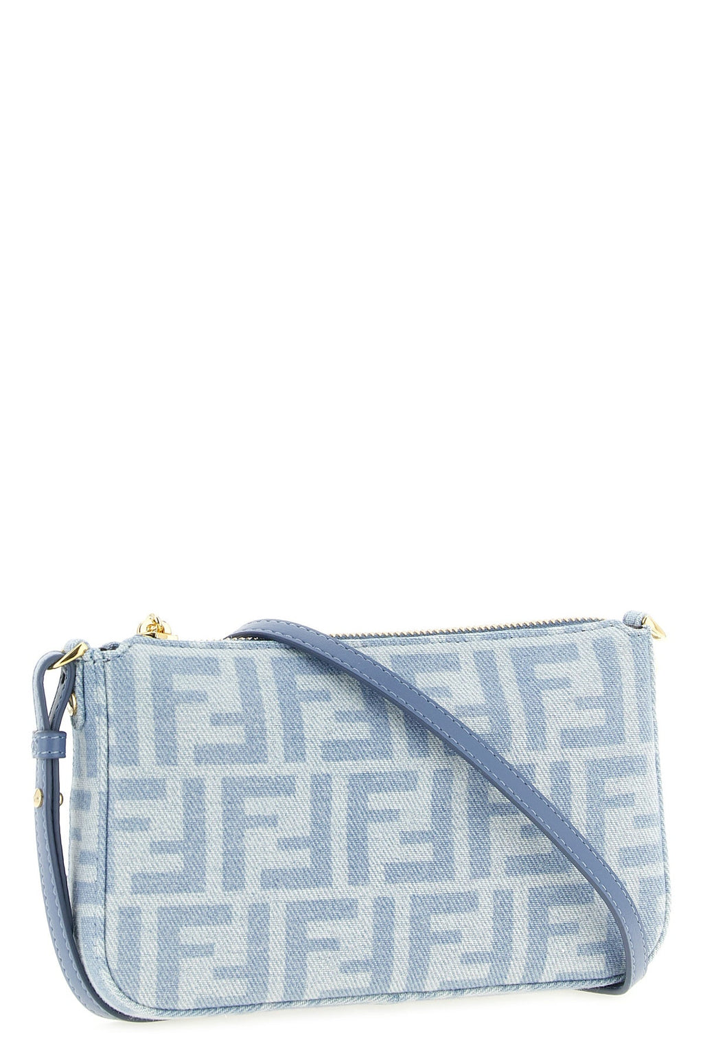 Fendi Women's Baguette pouch in Light Blue - image 3