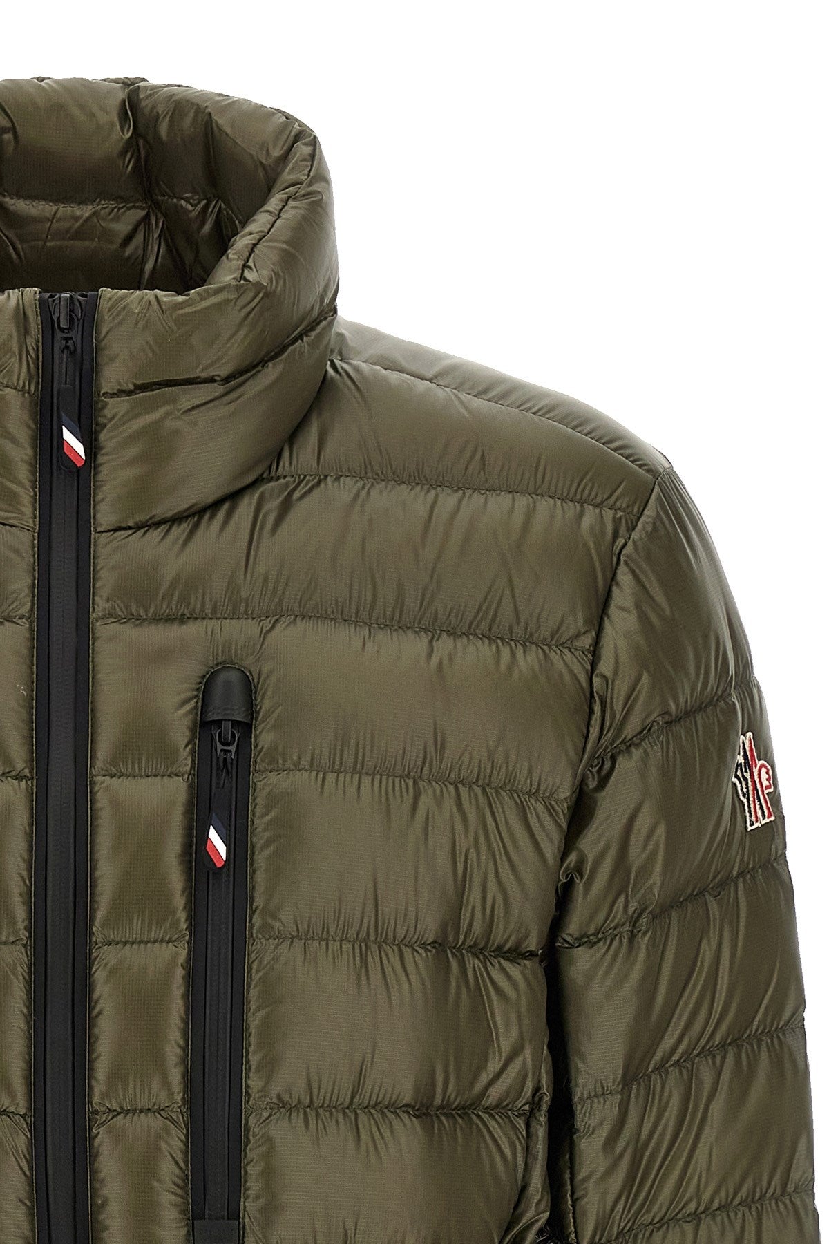 Moncler Grenoble Men's Hers Jacket in Green Polyester - view 3