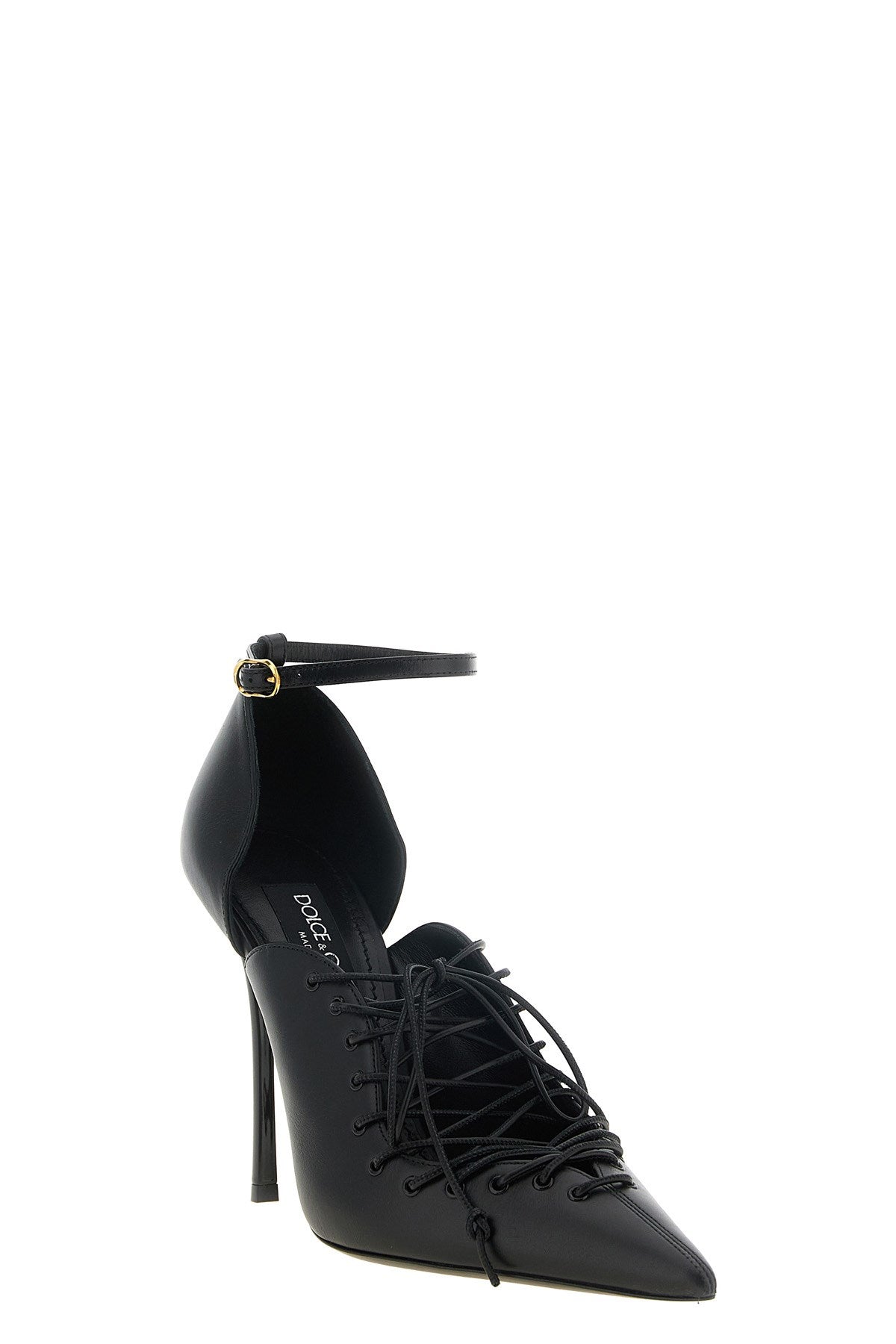 Dolce & Gabbana Women's Leather Pumps in Black - view 3