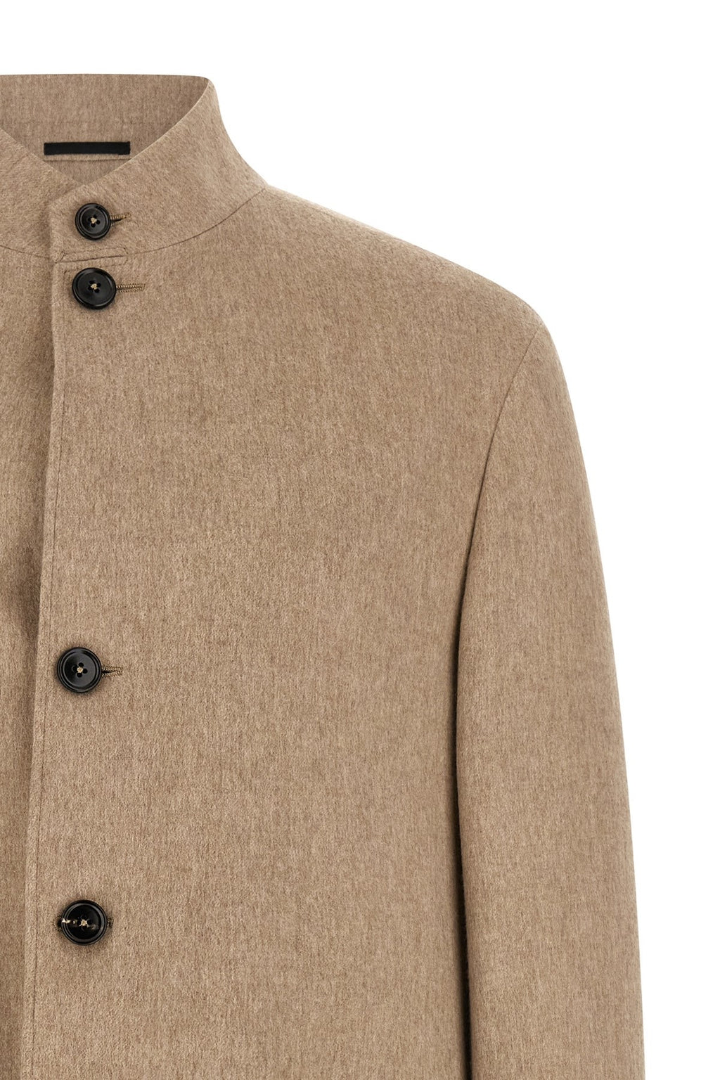 Zegna Men's Il Conte Jacket in Beige Cashmere - view 3