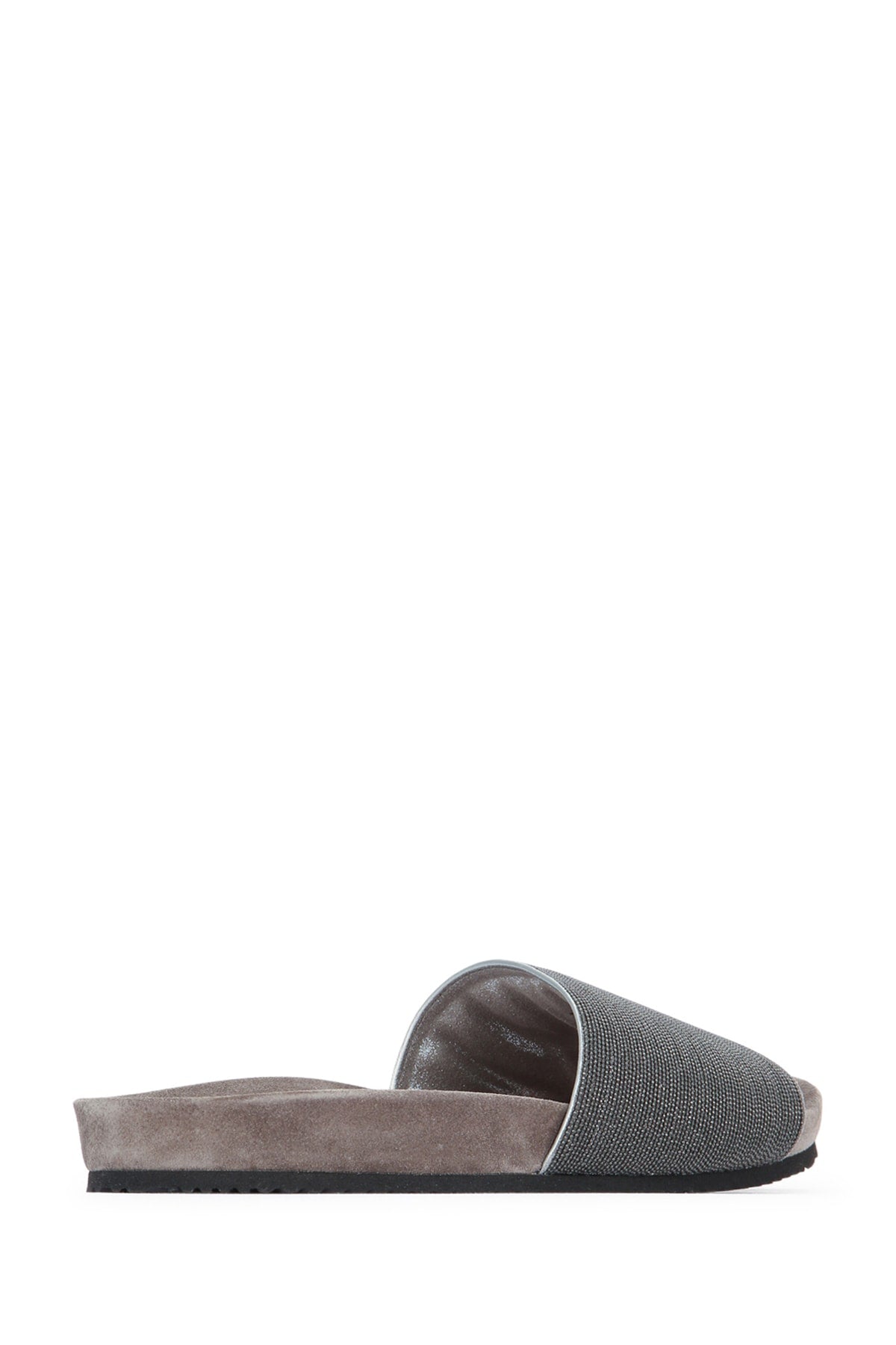 Brunello Cucinelli Women's Slides in Grey - image 3