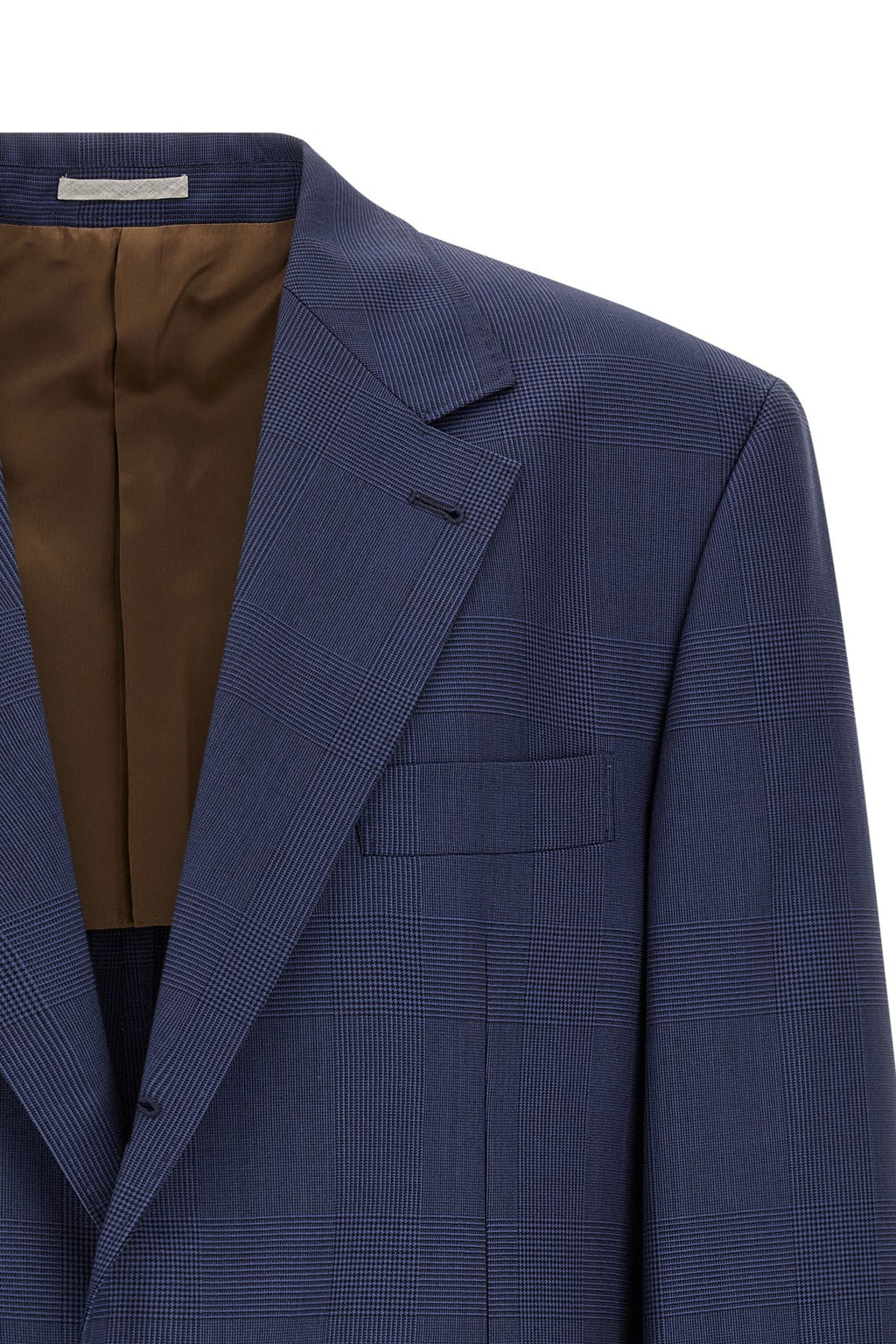 Brunello Cucinelli Men's Blazer in Blue Wool - view 3
