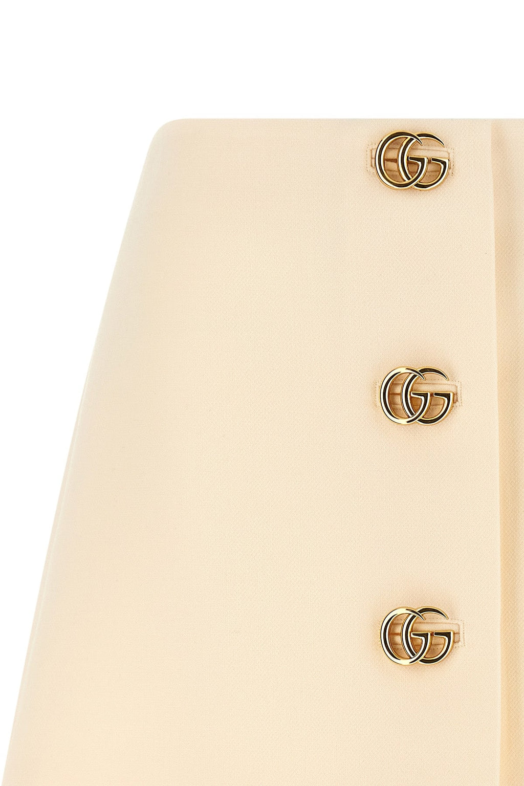Gucci Women's Double G Skirt in White - image 3