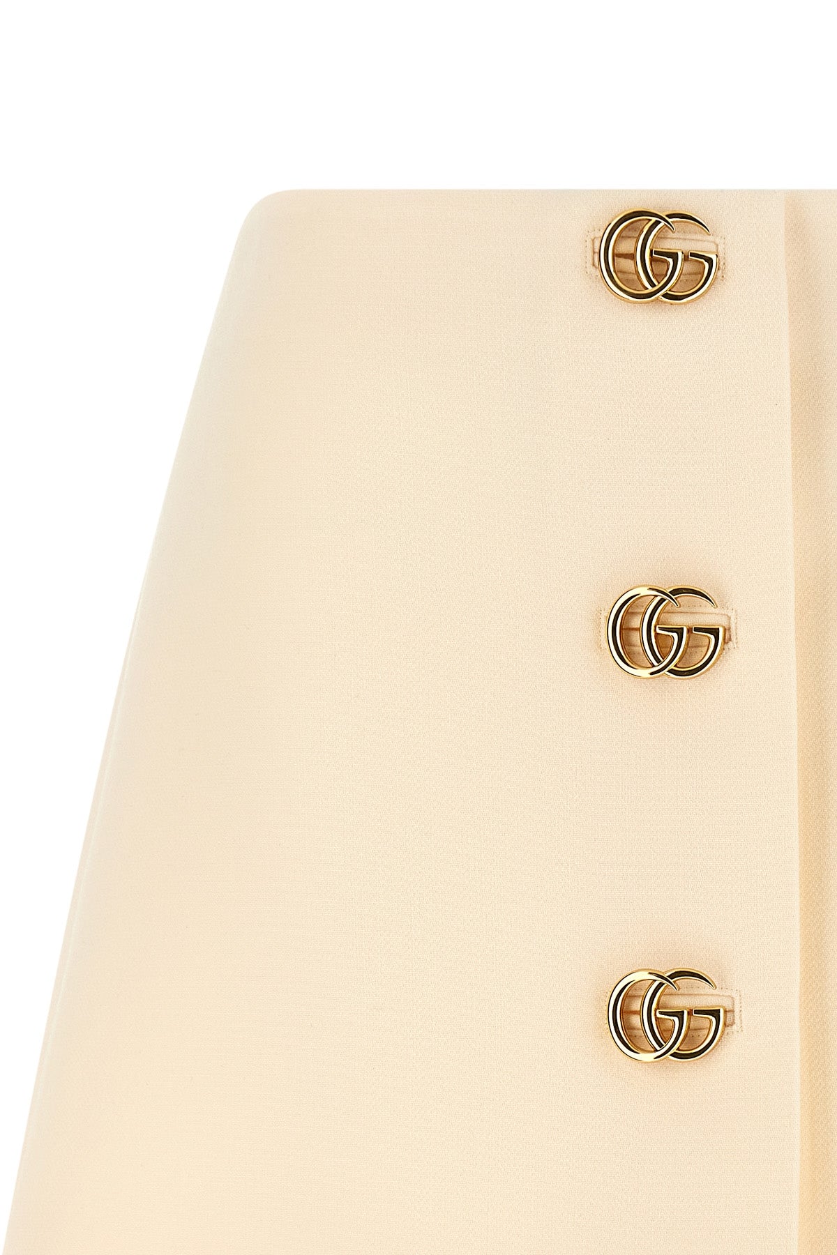 Gucci Women's Double G Skirt in White - image 3